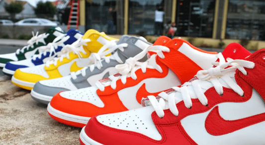 Collection "Be True To Your School" des Nike Dunk.