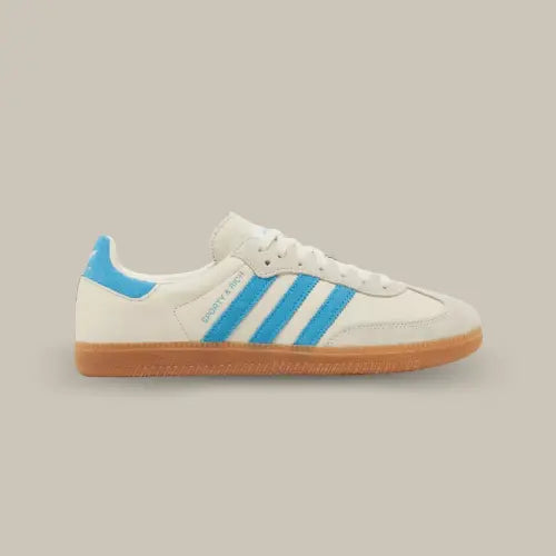 Adidas Samba OG Sporty Rich Beige Blue Offsneakz